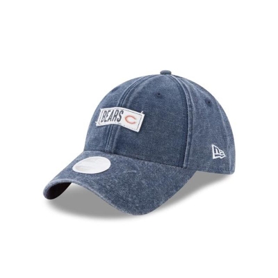Chicago Bears Gorra | New Era NFL Rugged Tag 9twenty Adjustable Cap Mexico - Azules